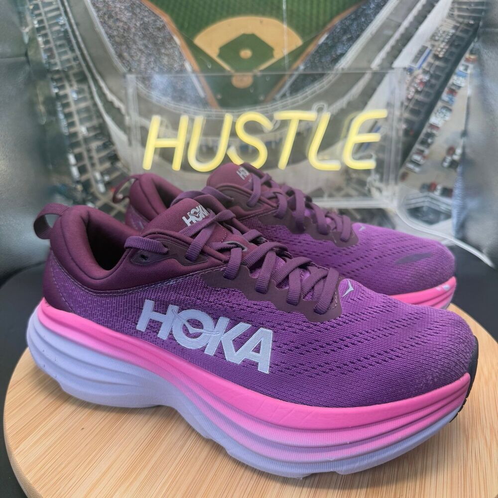 HOKA One One Bondi 8 Beautyberry Women’s Size 7.5B